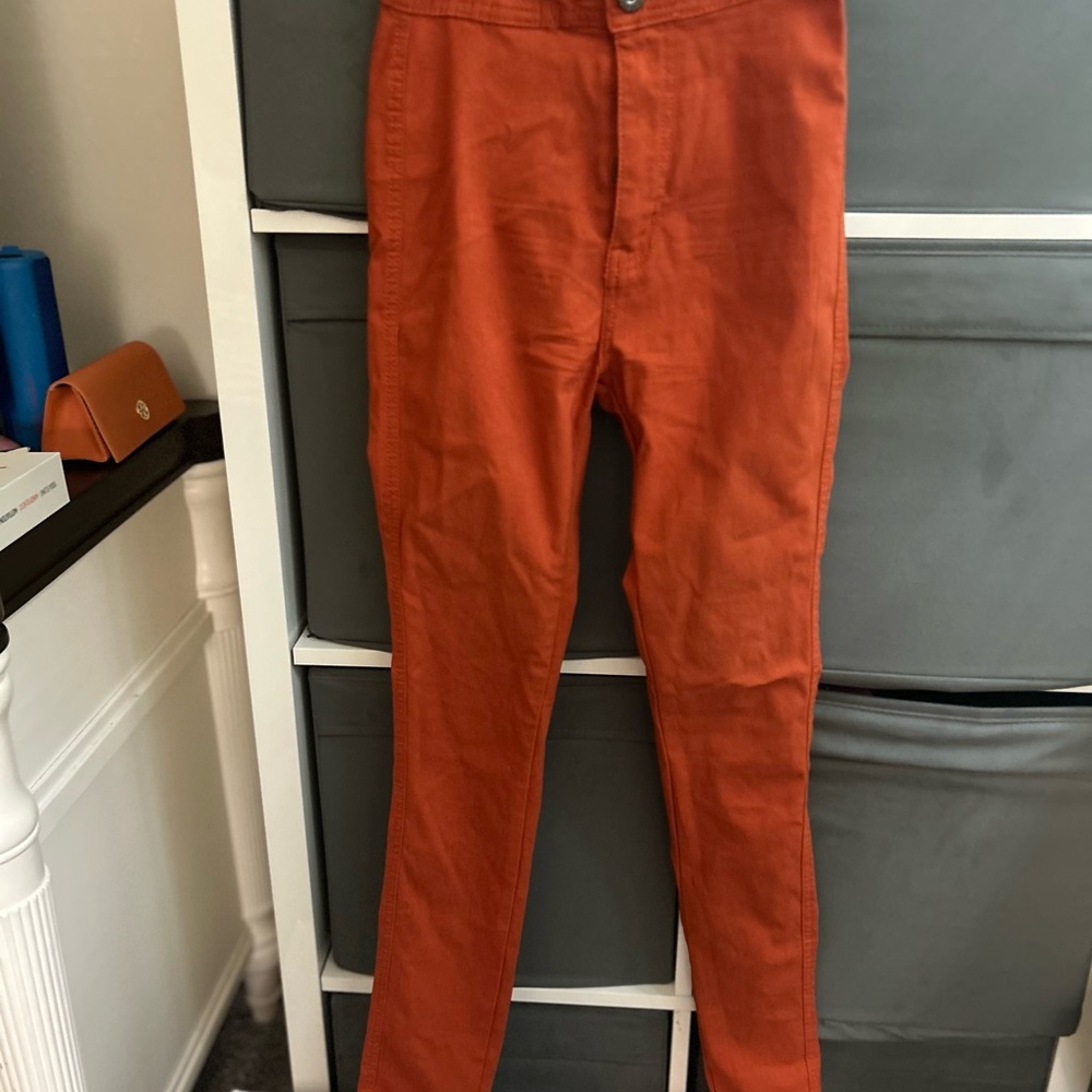 SWANKAPOSH Burnt Orange Women's Jeggings